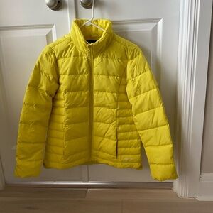 Lands' End Vibrant Yellow Puffer Jacket